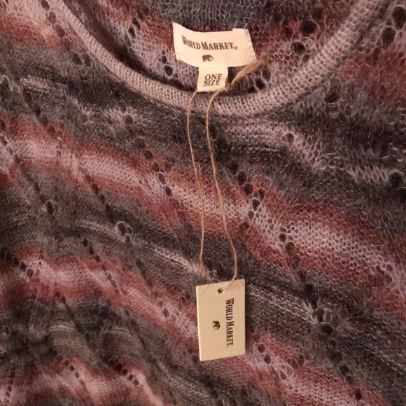 World Market Soft Lightweight Pullover Sweater, One Size For All - Picture 2 of 4